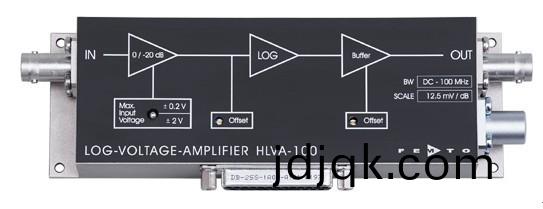 HLVA-100對數的帶(dai)寬電壓放大器